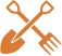 shovel and probe icon